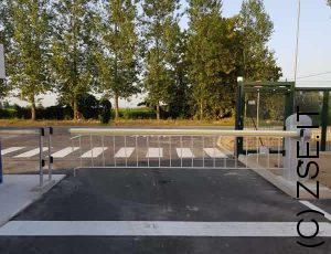 barriera o sbarra ingresso cantiere