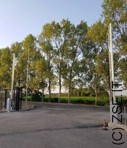 sbarre ingresso cantiere