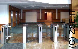 HG1 varco automatico ante in vetro retraibili