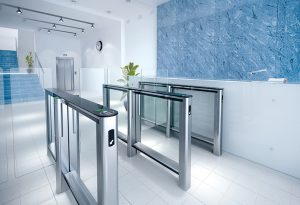 Elegante Varco Automatico con ante Cristallo