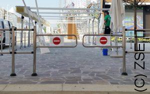 Portello meccanico uscita di sicurezza