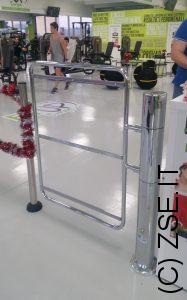 Portello Automatico con anta Plexiglass metacrilato