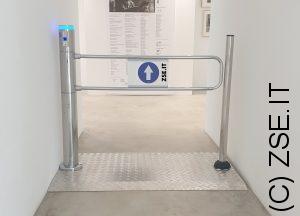 Portello Automatico con anta a battente