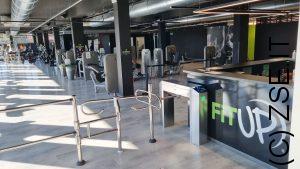 tornello palestra inox e girello monodirezionale