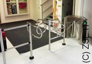 tornello palestra acciaio inox