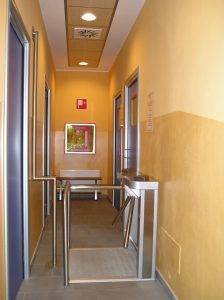 tornello ingresso palestra