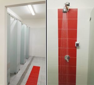 lettore di credito a scalare per docce