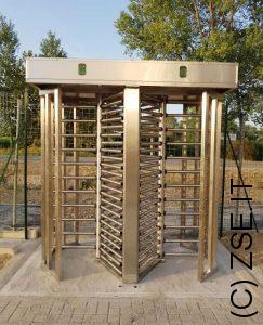 Tornello a tutta altezza doppio inox