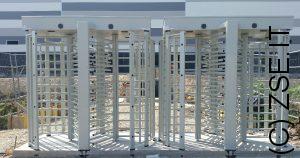 Tornello a tutta altezza doppio ingresso Azienda