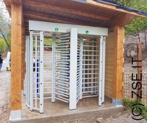 Tornello a tutta altezza doppio verniciato