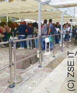 transenne in acciaio inox componibili