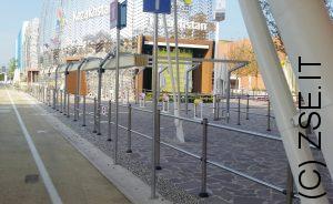 transenne in acciaio inox componibili