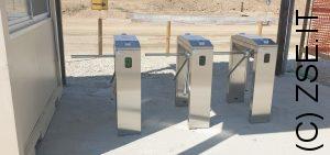 tornelli acciaio inox ingresso cantiere