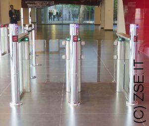 Ingresso Museo con Varco Automatico e lettore barcode