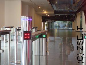 Ingresso Museo con Varco Automatico e lettore barcode